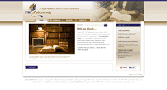 Desktop Screenshot of nhpublaw.org